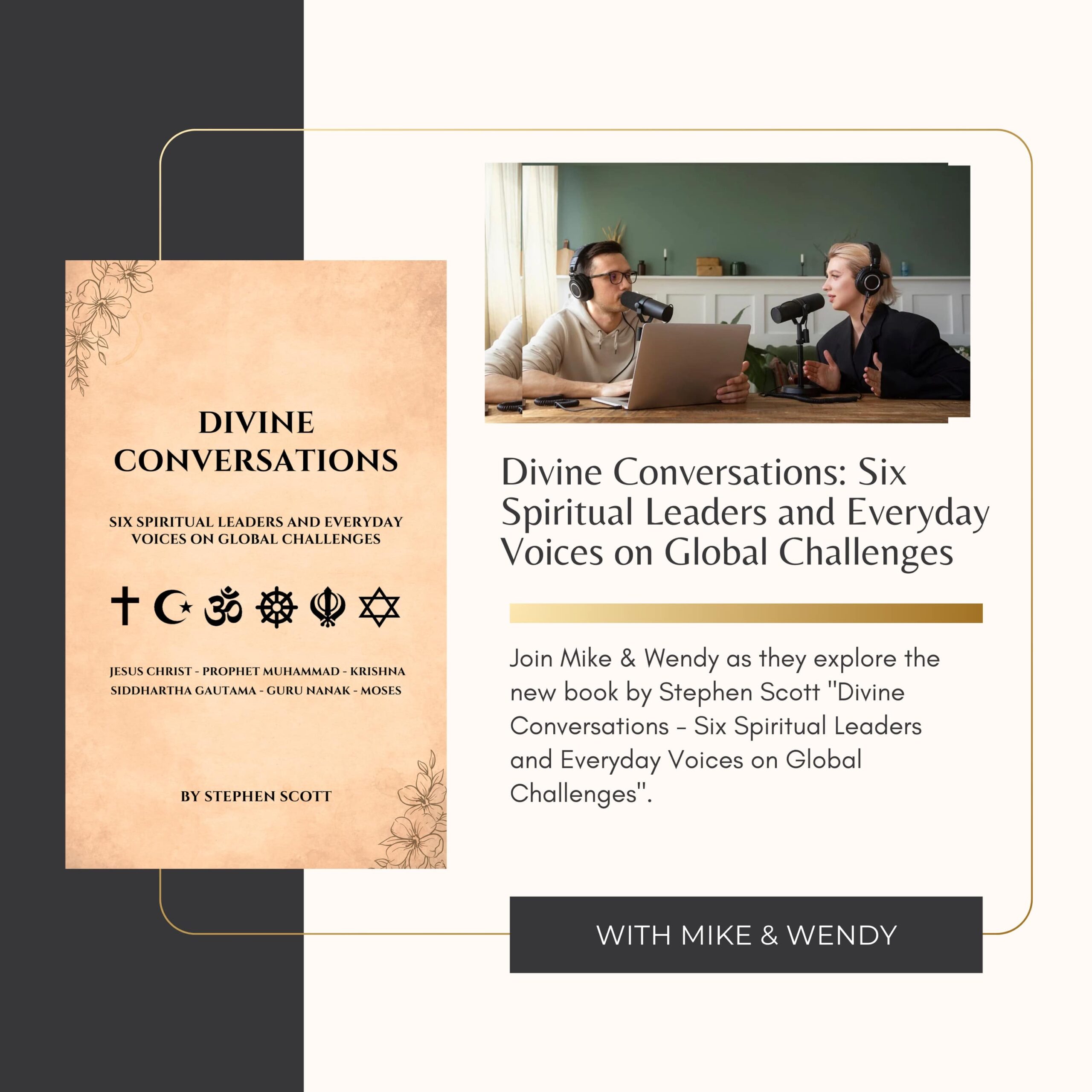 Divine Conversations – Six Spiritual Leaders and Everyday Voices on Global Challenges